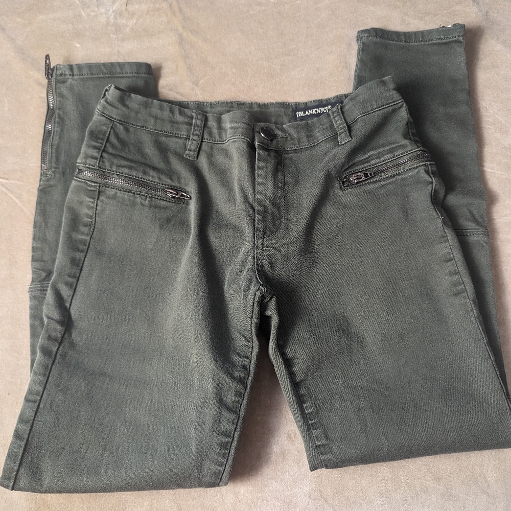 Blank NYC Moto Style Skinny Jeans